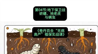 第04节：地下保卫战&mdash;&mdash;蛴螬、地老虎与螨虫 ，课程：《卷丹百合&ldquo;无病高产&rdquo;植保实战课》#识农AI