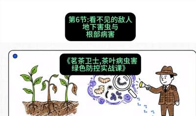第06节：看不见的敌人&mdash;&mdash;地下害虫与根部病害，课程：《茗茶卫士&mdash;&mdash;茶叶病虫害绿色防控实战课》#识农AI